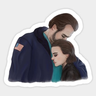 where have you been hopper and eleven Sticker